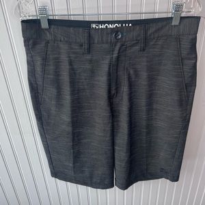 HONOLUA HAWAII DAKR GRAY SHORTS - SIZE 31